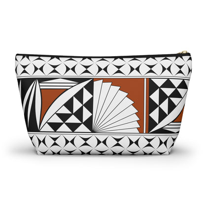 Southwest Sunrise in Rust Pouch w T-bottom