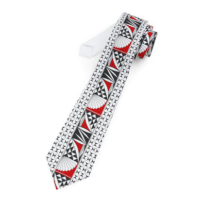 Red Southwest Sunrise Necktie