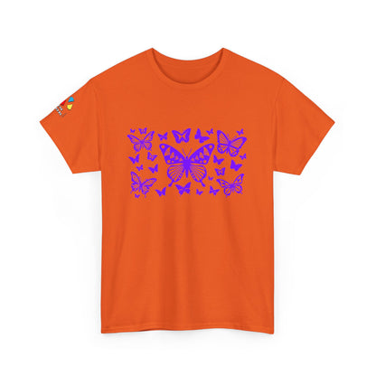 Butterfly Dance in Purple Gildan Unisex Tee