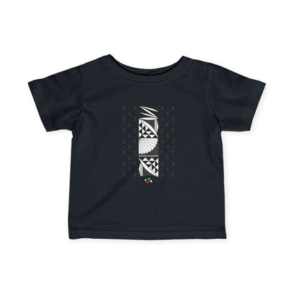 Charcoal Southwest Sunrise Infant Fine Jersey Tee