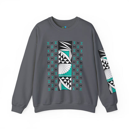 Southwest Sunrise in Aqua Unisex Sweatshirt