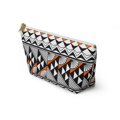 Sun nd Rain in Orange Pouch w T-bottom