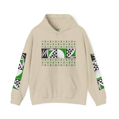 Southwest Sunrise in Green Unisex Hoodie