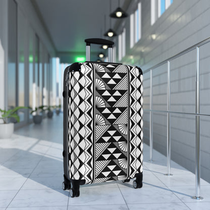 Southwest Rain and Sun in Gray Suitcases