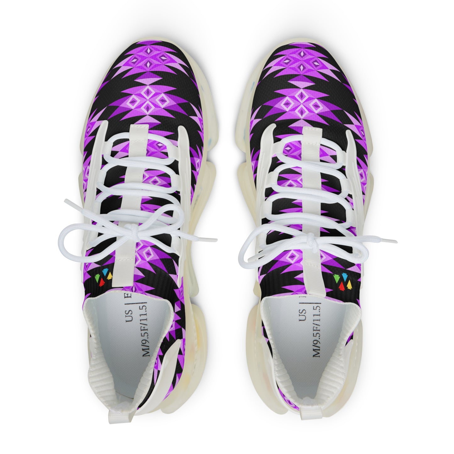 Purple Trail Men's Mesh Sneakers