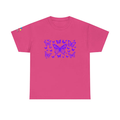 Butterfly Dance in Purple Gildan Unisex Tee