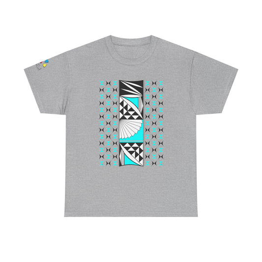 Southwest Sunrise in Turquoise Gildan Unisex Tee