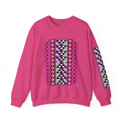 Sun and Rain in Pink Unisex Sweatshirt