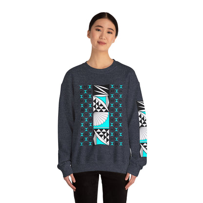 Southwest Sunrise in Turquoise Unisex Sweatshirt