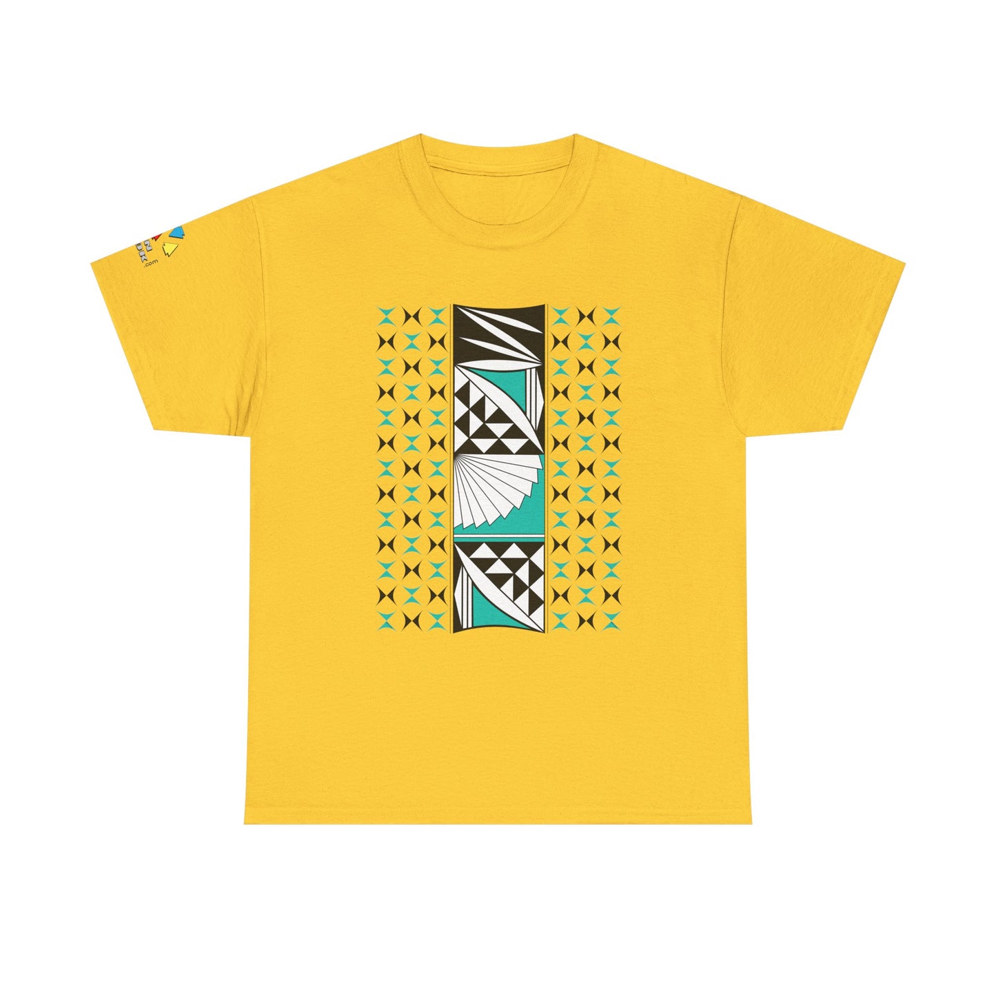 Southwest Sunrise in Aqua Gildan Unisex Tee