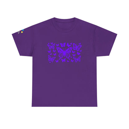 Butterfly Dance in Purple Gildan Unisex Tee