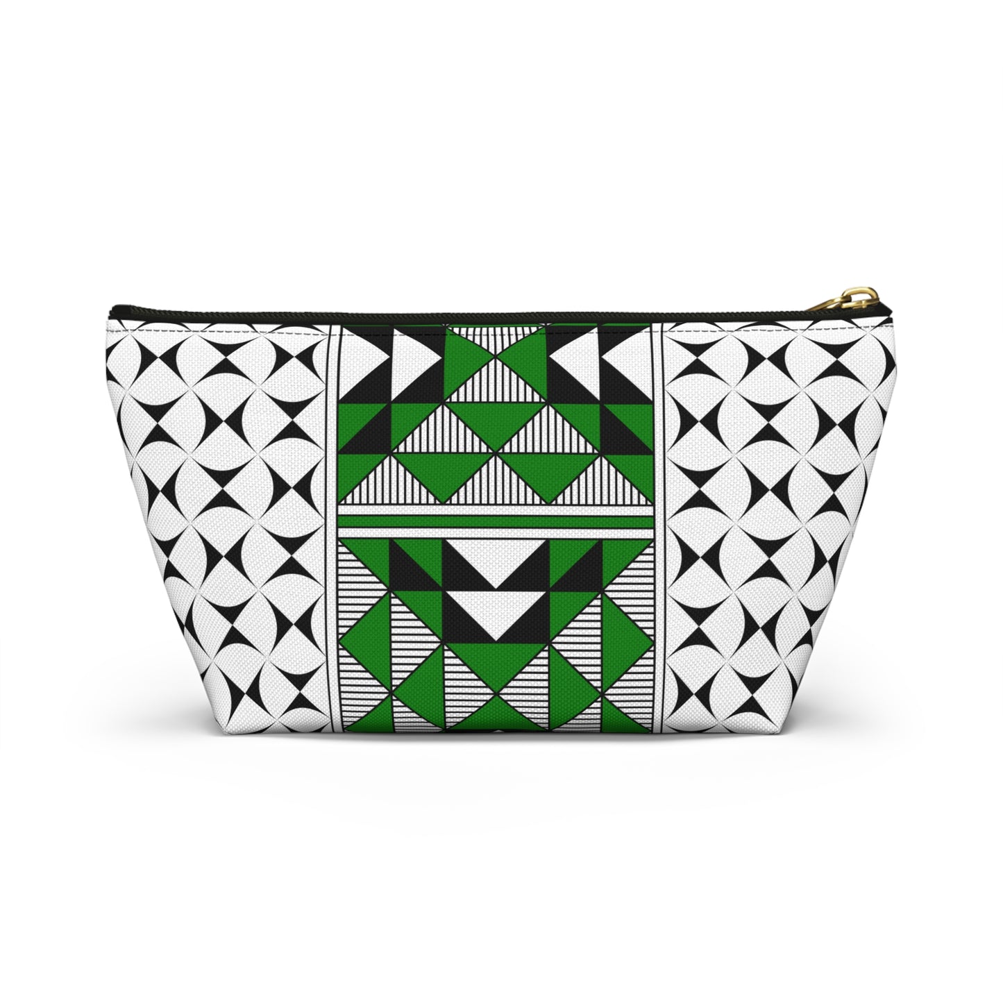 Sacred Mountains in Green Pouch w T-bottom