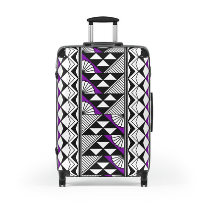 Purple Rain and Sun Suitcases