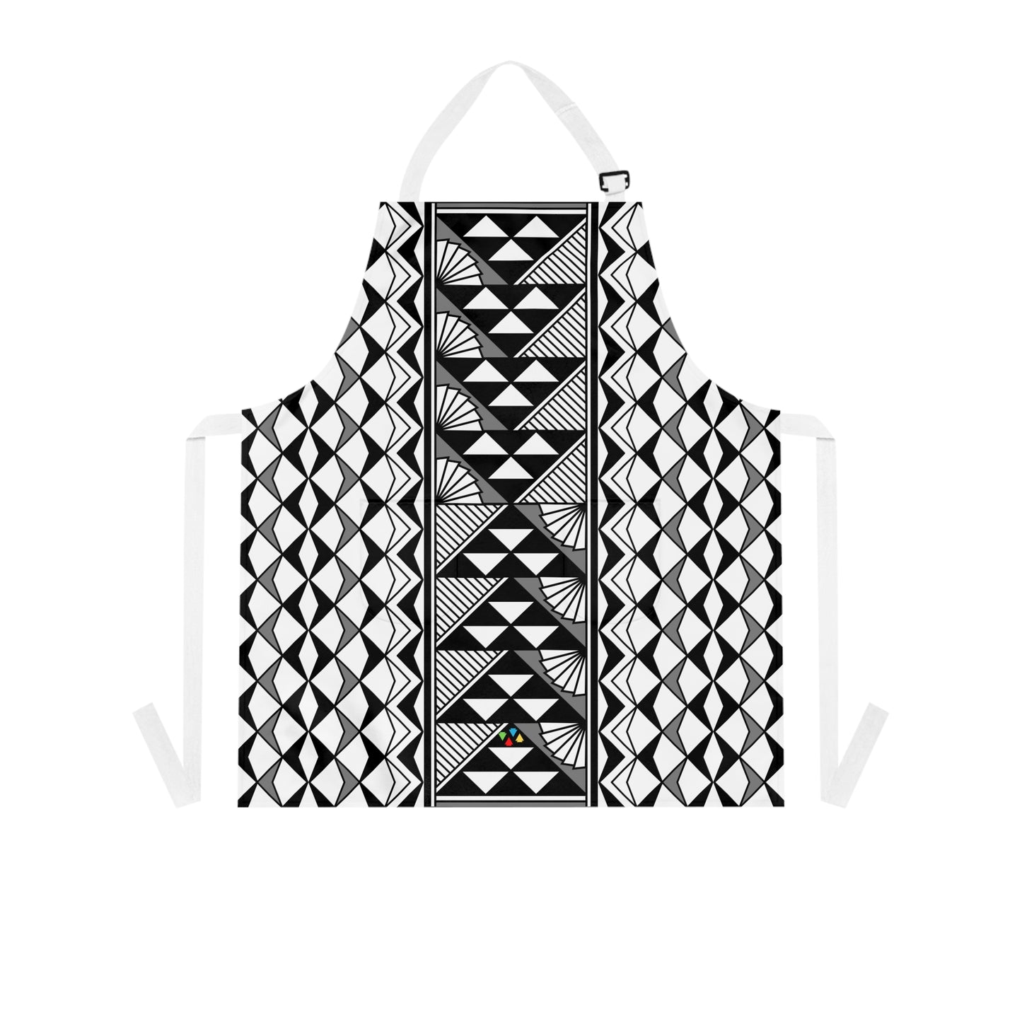 Gray Native Sun and Rain Two Pocket Apron