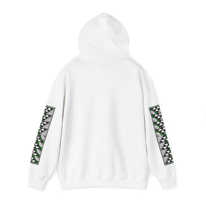 Sun and Rain in Green Unisex Hoodie