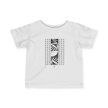 Charcoal Southwest Sunrise Infant Fine Jersey Tee