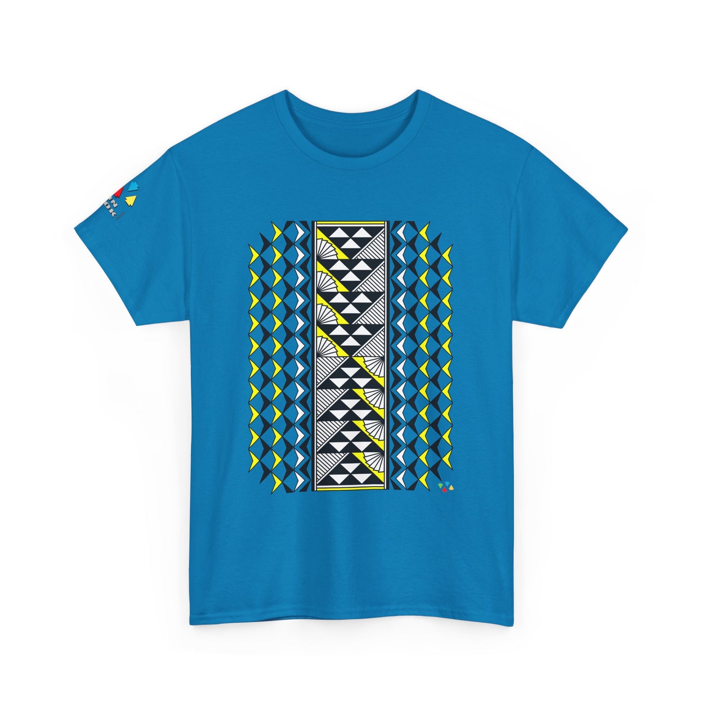 Sun and Rain in Yellow Gildan Unisex Tee