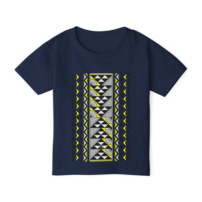Yellow Sun and Rain Toddler T-Shirt