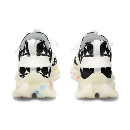 Feather Blessing in Turquoise Women's Mesh Sneakers