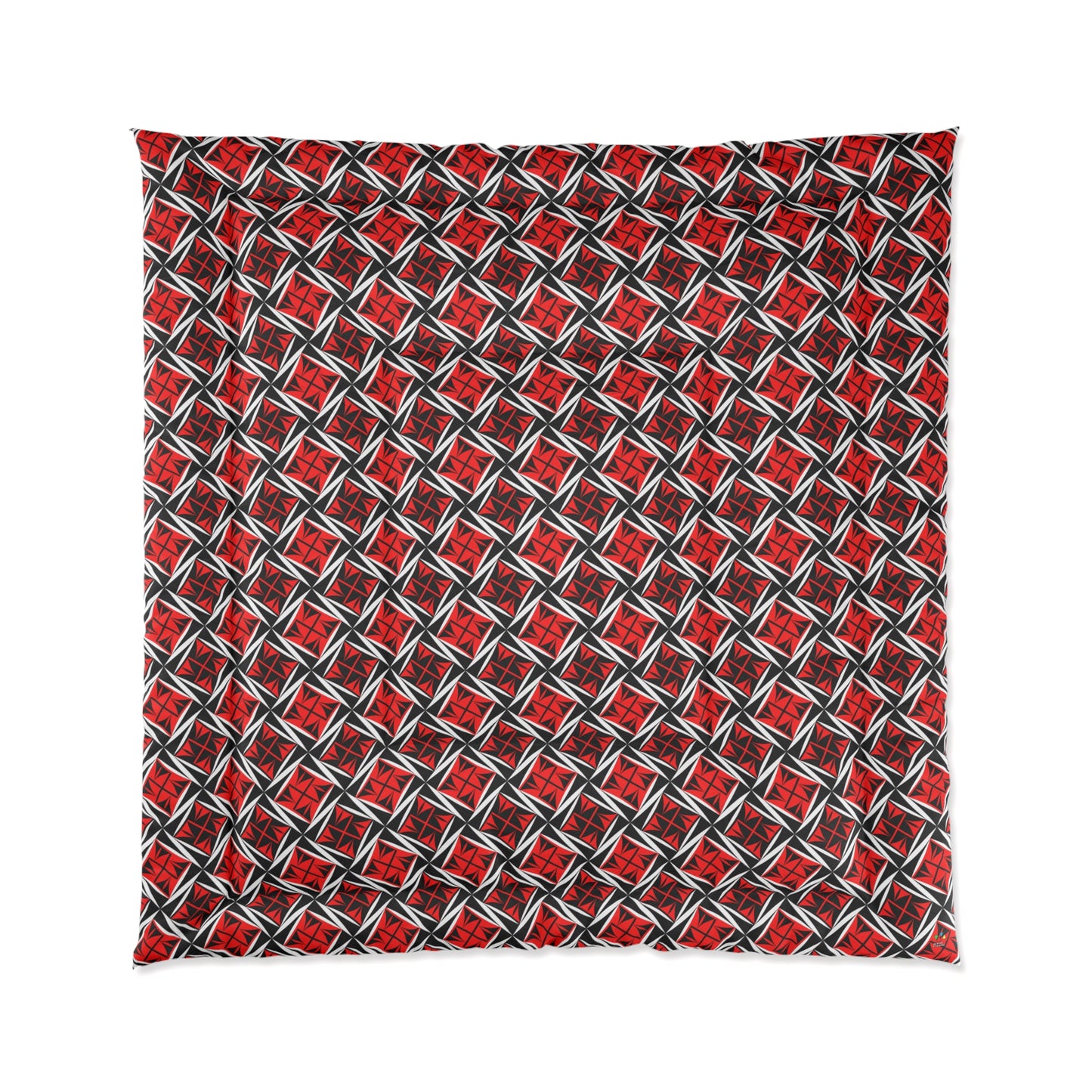 Sacred Winds in Red Comforter