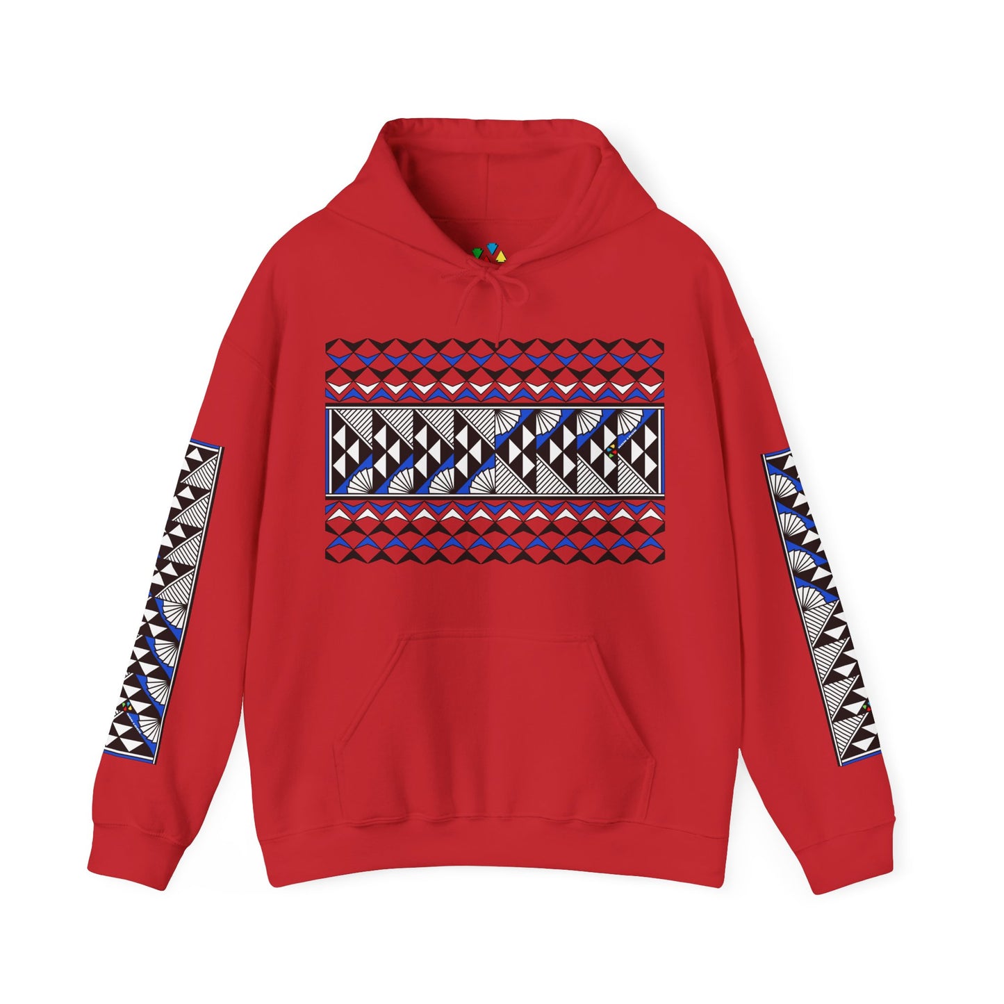 Sun and Rain in Blue Unisex Hoodie