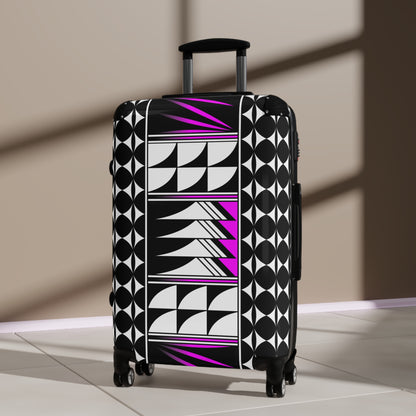 Blessed Feathers in Pink Suitcases