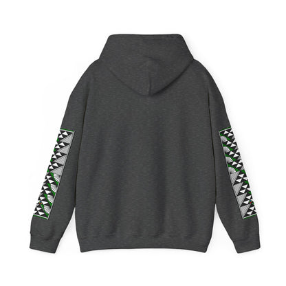 Sun and Rain in Green Unisex Hoodie