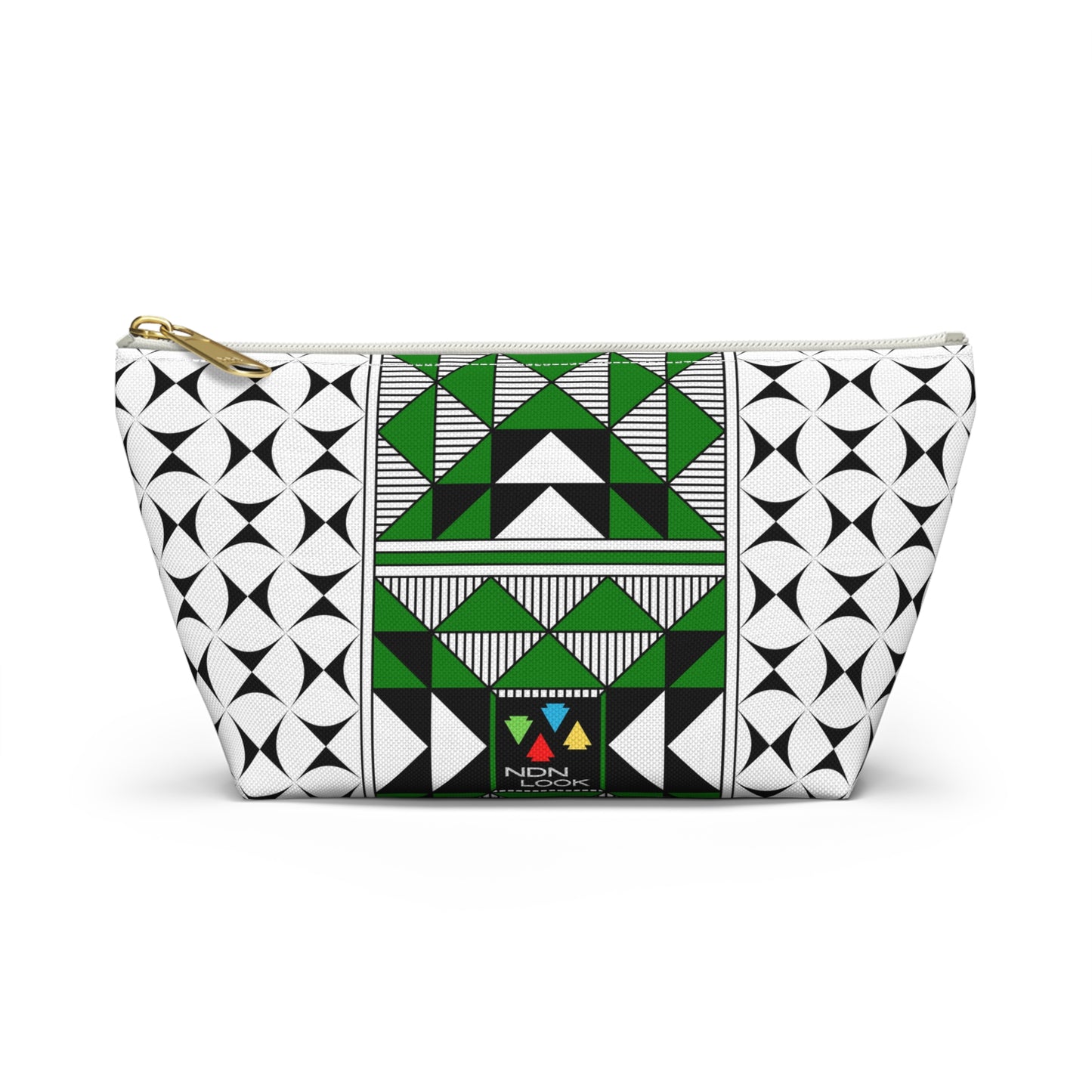 Sacred Mountains in Green Pouch w T-bottom