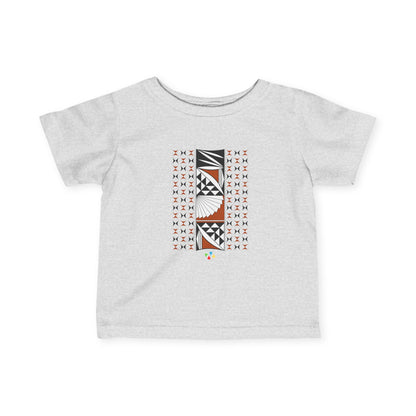 Rust Southwest Sunrise Infant Fine Jersey Tee