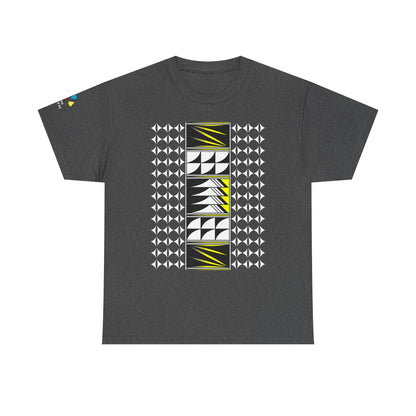 Feather Blessings in Yellow Gildan Unisex Tee