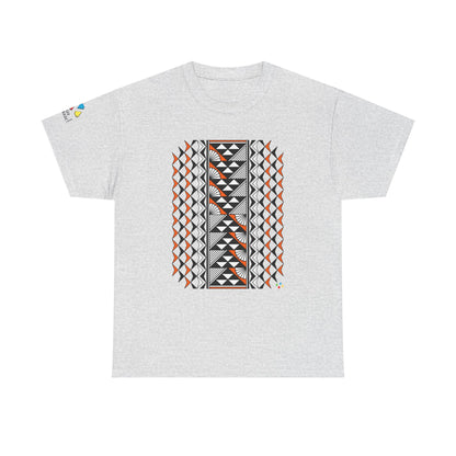 Sun and Rain in Orange Gildan Unisex Tee