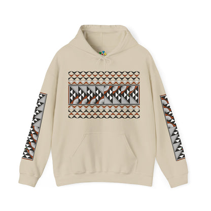 Sun and Rain in Rust Unisex Hoodie