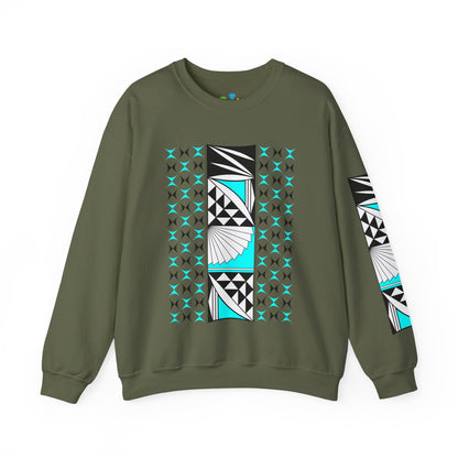 Southwest Sunrise in Turquoise Unisex Sweatshirt