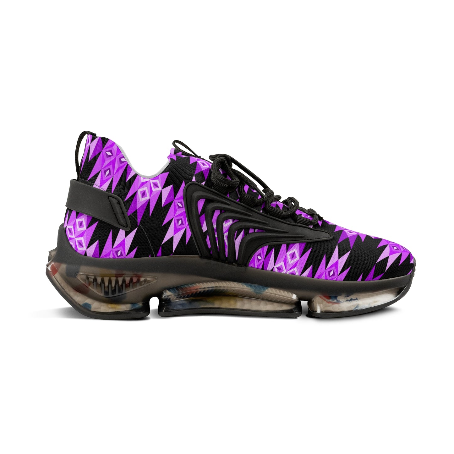 Purple Trail Men's Mesh Sneakers