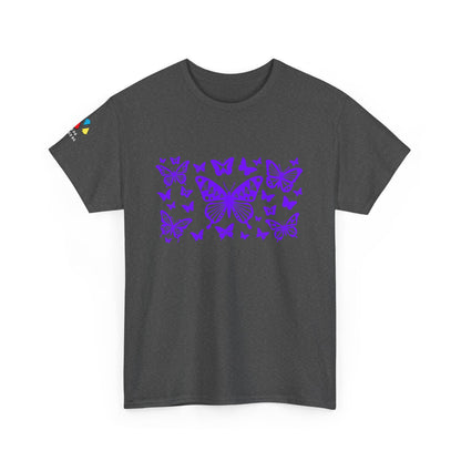 Butterfly Dance in Purple Gildan Unisex Tee