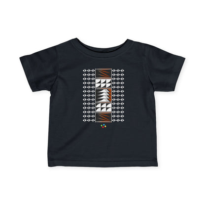 Rust Feather Blessings Infant Fine Jersey Tee