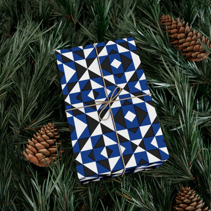 Blue Sacred Mountains Gift Wrap Papers