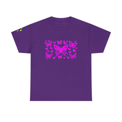 Butterfly Dance in Pink Gildan Unisex Tee