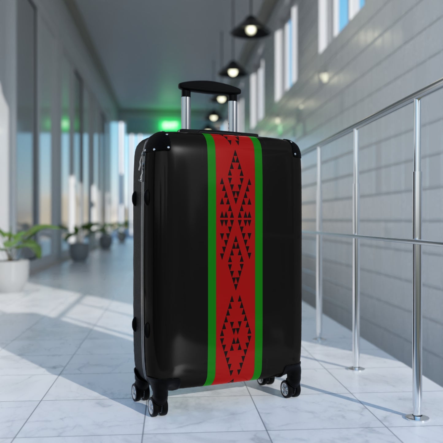 Belt of Life on Black Suitcases