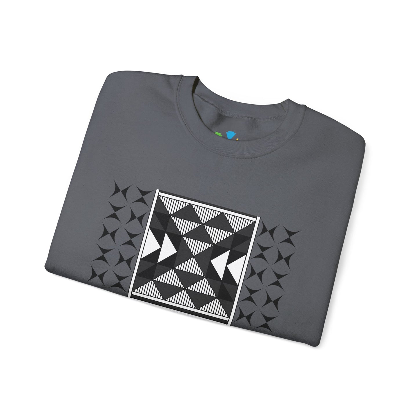 Sacred Mountains in Charcoal Unisex Sweatshirt