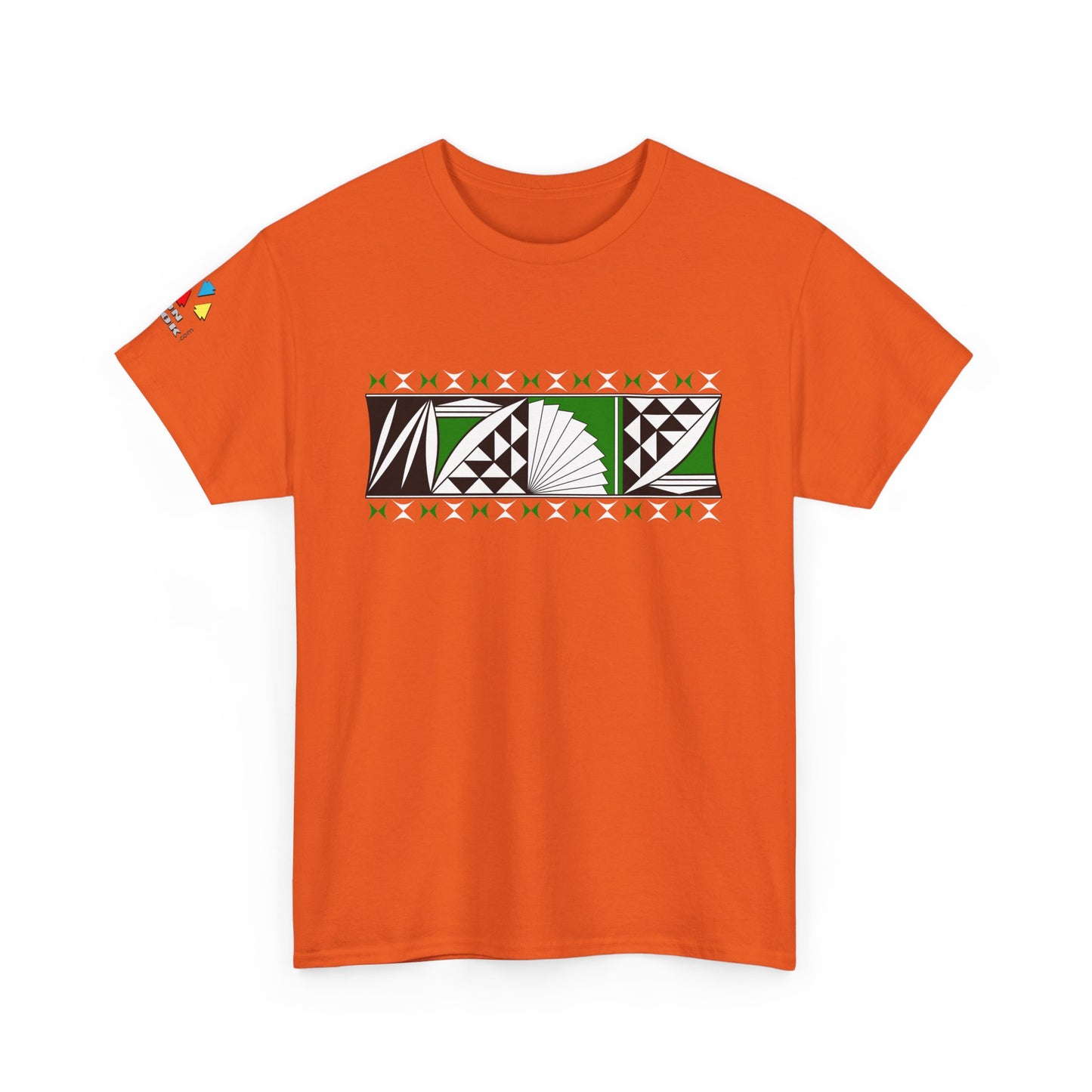 Southwest Sunrise 2 in Green Gildan Unisex Tee