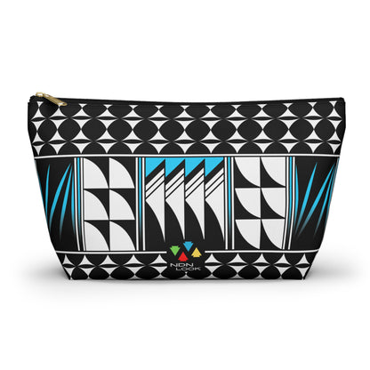 Blessed Feathers in Turquoise Pouch w T-bottom