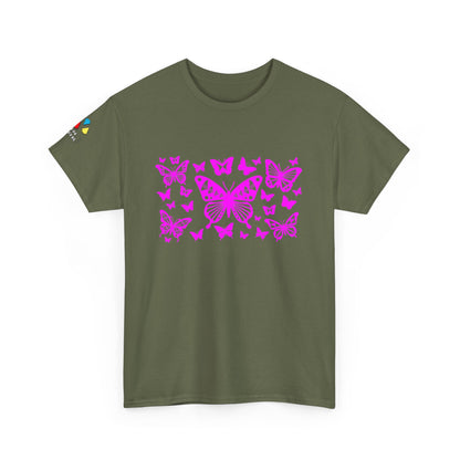 Butterfly Dance in Pink Gildan Unisex Tee
