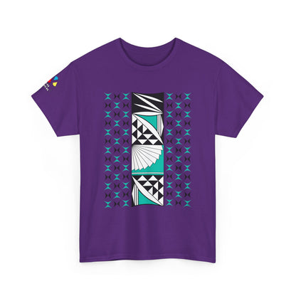 Southwest Sunrise in Aqua Gildan Unisex Tee