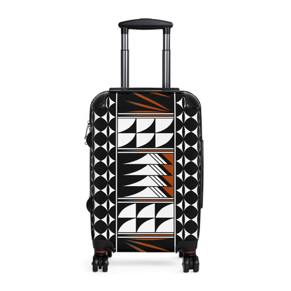 Blessed Feathers in Rust Suitcases