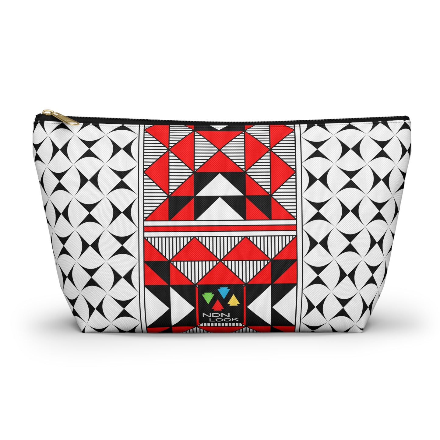 Sacred Mountains in Orange Pouch w T-bottom