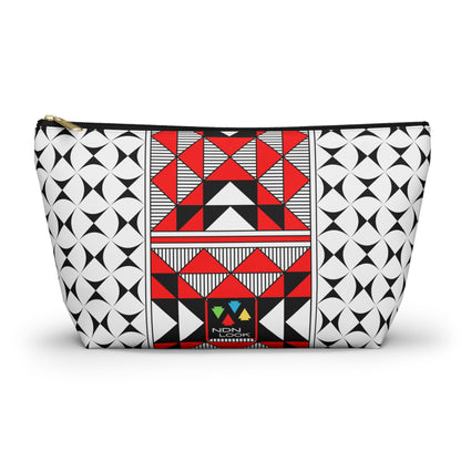 Sacred Mountains in Orange Pouch w T-bottom