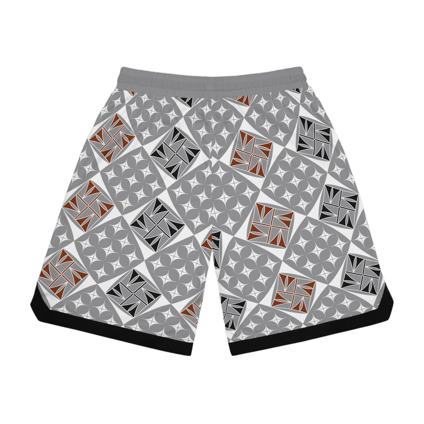 Sacred Universe in Gray Basketball Rib Shorts
