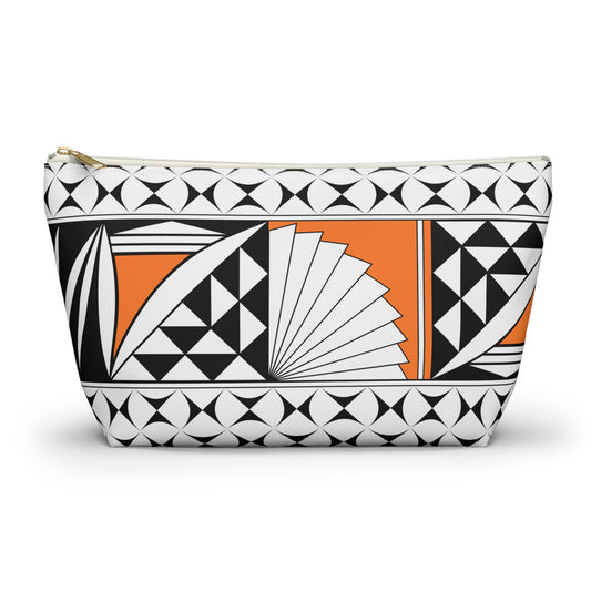 Southwest Sunrise in Orange Accessory Pouch w T-bottom