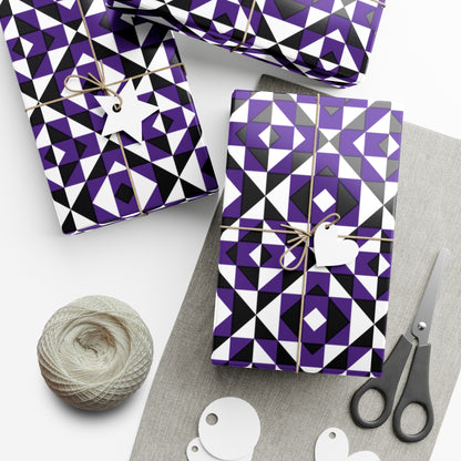 Purple Sacred Mountains Gift Wrap Papers